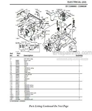 Photo 3 - Gehl CTL65 Parts Manual Compact Track Loader 917294