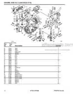 Photo 2 - Gehl CTL85 Kubota V3800DI-T Parts Manual Compact Track Loader Engine 917301