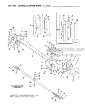 Photo 6 - Gehl 700 Series Parts Manual Finger Wheel V-Rakes 909923