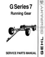 Photo 4 - Gehl G Series 7 Service Parts Manual Running Gear 904474