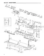 Photo 2 - Gehl MC1070 MC1090 Service Parts Manual Mower Conditioner 902579
