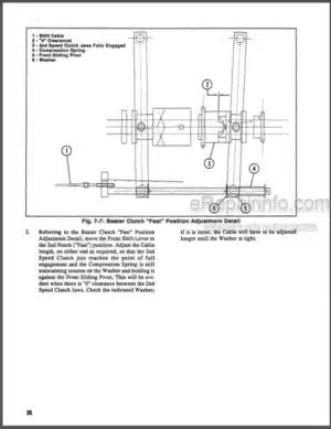 Photo 7 - Gehl RS6-42 RS8-42 RS8-44 Parts Manual Telescopic Handler 913273