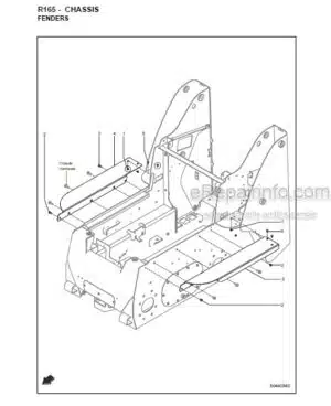 Photo 2 - Gehl R165 Parts Manual Skid-Steer Loader 50940205