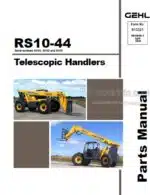 Photo 4 - Gehl RS10-44 Parts Manual Telescopic Handler 913321