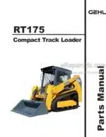 Photo 4 - Gehl RT175 Parts Manual Compact Track Loader