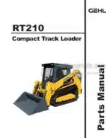 Photo 4 - Gehl RT210 Parts Manual Compact Track Loader