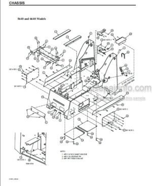 Photo 3 - Gehl SL4640 To SL6640E-EU Parts Manual Skid-Steer Loader 917000