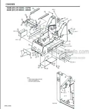 Photo 6 - Gehl 165 Service Parts Manual Disc Mower 906558