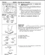 Photo 2 - Mitsubishi 4G3 Series Workshop Manual Engine PWEE9049-A
