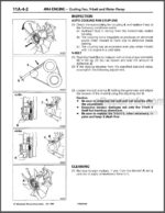 Photo 2 - Mitsubishi 4M40 4M41 Workshop Manual Engine PWEE9409-E