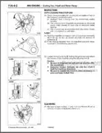 Photo 2 - Mitsubishi 4M40 4M41 Workshop Manual Engine PWEE9409-E