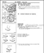 Photo 2 - Mitsubishi 6A12 Workshop Manual Engine PWEE9202-B