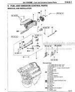 Photo 5 - Mitsubishi 6A12 Workshop Manual Engine PWEE9202-B