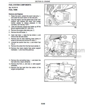 Photo 8 - New Holland LM5040 LM5060 LM5080 Repair Manual Tractor 87755314