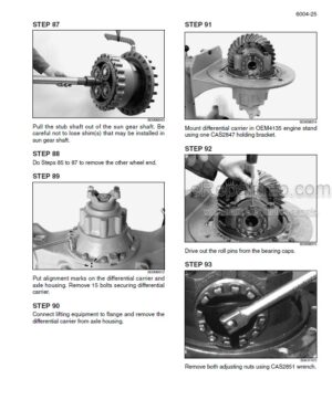 Photo 9 - Case New Holland LW130.B Service Manual Wheel Loader 6-73002