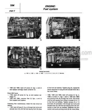 Photo 7 - Fiat F100 F110 F120 F130 Turbo Workshop Manual Tractor 06910102