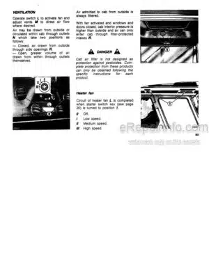Photo 6 - Fiat 160-90 Turbo 180-90 Turbo Operators Manual Tractor 06910111
