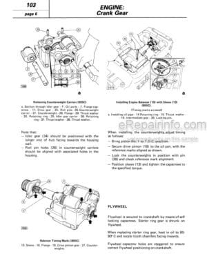 Photo 2 - Fiat 855C 955C 85-55 95-55 Workshop Manual Tractor 06910092