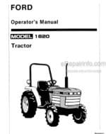 Photo 4 - Ford 1620 Operators Manual Tractor 42162010