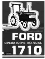 Photo 4 - Ford 1710 Operators Manual Tractor 42171011