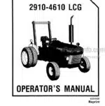 Photo 3 - Ford 2910LCG 4610LCG Operators Manual Tractor