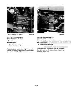 Photo 2 - Ford 5530 6530 Operators Manual High Clearance Tractor 42553020