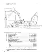 Photo 5 - Ford 6500 Operators Manual Tractor Loader Backhoe 42650010