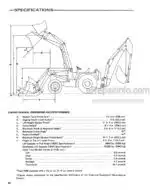 Photo 5 - Ford 7500 Operators Manual Tractor Loader Backhoe 42750010