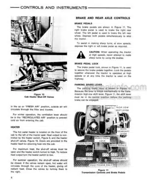 Photo 7 - Ford 5610 6610 7610 Operators Manual And Supplement Ford Tobacco Special Axles Tractor 42561030