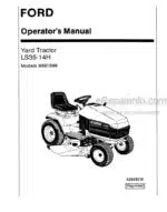 Photo 3 - Ford LS35-14H Operators Manual Yard Tractor 42643510