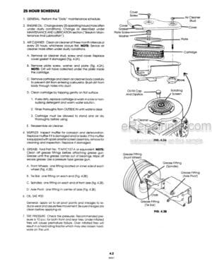 Photo 8 - Ford FW-20 FW-30 FW-40 FW-60 Service Manual Tractor 40003040