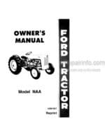 Photo 4 - Ford NAA Owners Manual Tractor 42881007