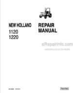 Photo 4 - Ford New Holland 1120 1220 Repair Manual Tractor 42112020