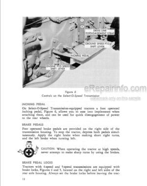 Photo 11 - Ford Series 2000 Series 4000 Owners Manual Industrial And L.C.G. Tractor 42200021