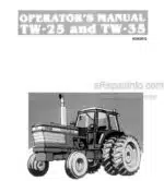 Photo 4 - Ford TW-25 TW-35 Operators Manual Tractor