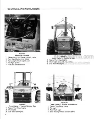 Photo 6 - New Holland 5500 6500 7500 Operators Manual Tractor 48134669