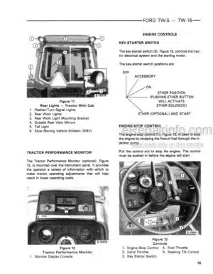 Photo 7 - Ford LS25-12.5G Operators Manual Yard Tractor 42642510