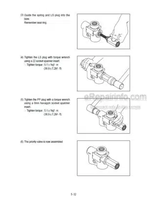 Photo 6 - Hyundai H70 Repair Manual Crawler Dozer