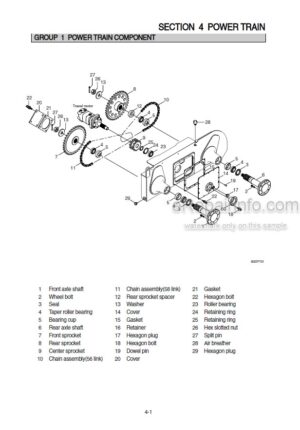 Photo 3 - Hyundai HSL850-7 Repair Manual Skid Steer Loader