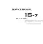 Photo 4 - Hyundai Robex 15-7 Service Manual Mini Excavator