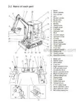 Photo 3 - Hyundai Robex 15-7 Service Manual Mini Excavator
