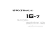 Photo 3 - Hyundai Robex 16-7 Service Manual Mini Excavator