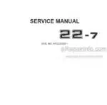 Photo 4 - Hyundai Robex 22-7 Service Manual Mini Excavator