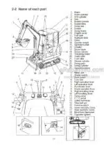 Photo 5 - Hyundai Robex 22-7 Service Manual Mini Excavator