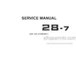 Photo 3 - Hyundai Robex_28-7 Service Manual Mini Excavator