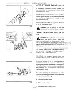 Photo 8 - New Holland 9030 Service Manual Biderectional Tractor 40903000