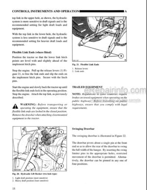Photo 8 - New Holland 7630 8030 Service Manual Tractor 47793462