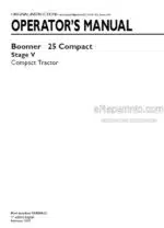 Photo 4 - New Holland Boomer 25 Compact Stage V Operators Manual Compact Tractor 51558622