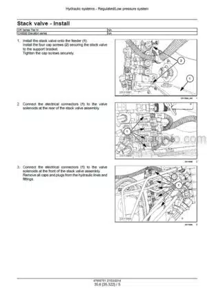 Photo 7 - New Holland E75CSR Service Manual Midi Excavator 47488366A