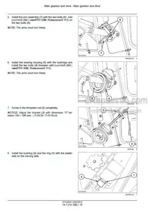 Photo 7 - New Holland E85CMSR Service Manual Midi Excavator 47516729A